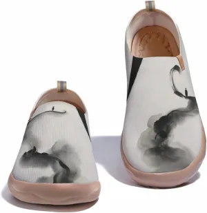 Men's Slip Ons Lightweight Flats Sneakers Walking Casual Loafers Art Painted Travel Shoes