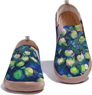 Men's Slip Ons Lightweight Flats Sneakers Walking Casual Loafers Art Painted Travel Shoes