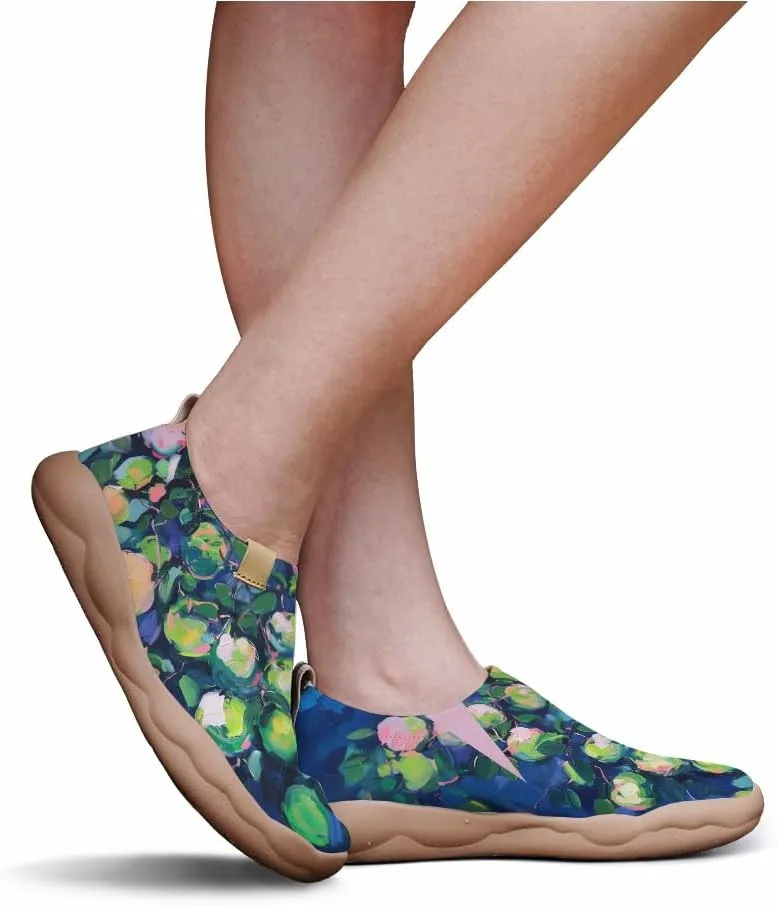 Men's Slip Ons Lightweight Flats Sneakers Walking Casual Loafers Art Painted Travel Shoes