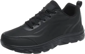 Mens Sneakers Waterproof Hiking Shoes Lightweight Tennis Shoes Comfortable Walking Shoes Outdoor Trekking Shoes