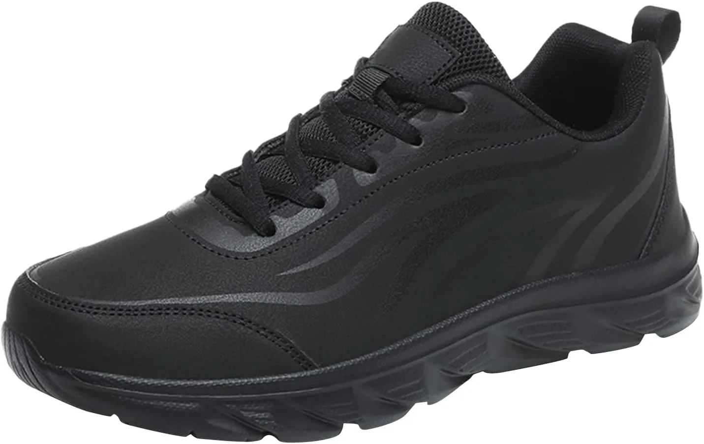 Mens Sneakers Waterproof Hiking Shoes Lightweight Tennis Shoes Comfortable Walking Shoes Outdoor Trekking Shoes