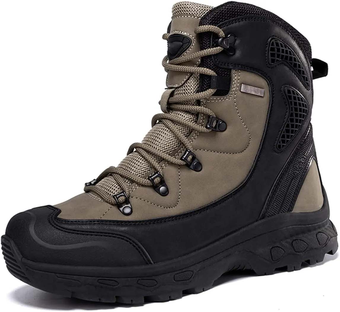 Men's Tactical Hiking Boots Lightweight Breathable Combat Boots Outdoor Jungle Work Boots