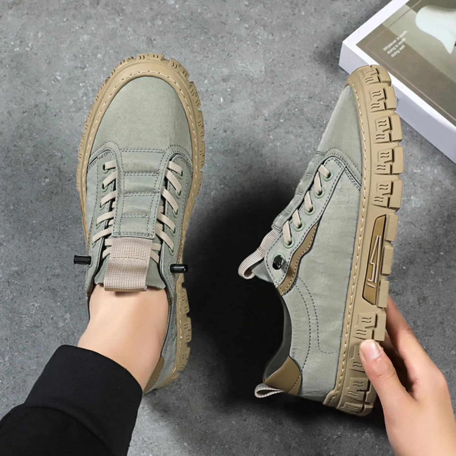Mens Tennis Shoes Men's Sneakers Walking Shoe for Men Slip on Shoe for Men Casual Running Trail Sneaker