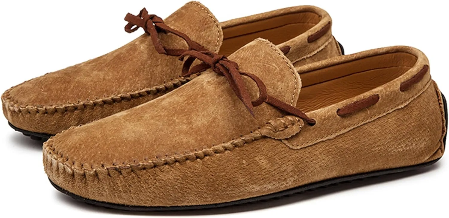 Minishion Boys Mens Casual Walking Slip ons Comfortable Summer Penny Loafter Driver Shoes YY002