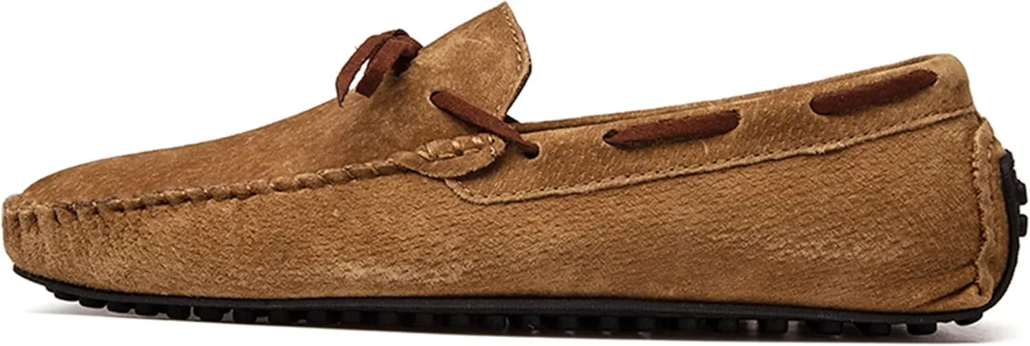 Minishion Boys Mens Casual Walking Slip ons Comfortable Summer Penny Loafter Driver Shoes YY002