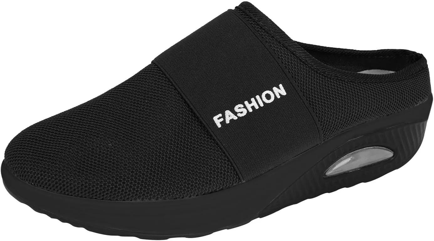 Mules for Women 2025 Backless Walking Sneakers Mens Running Shoes Walking Women Casual Shoes Dress Sneakers Platform Tennis Shoe White Loafers