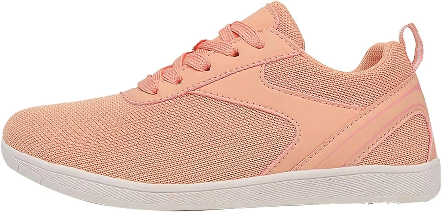 Non Slip Work Shoes Women Mesh Breathable Slip On Shoes Casual Brown Sneakers Women's Tennis Walking Lightweight Waterproof Tennis Shoe Trainers Shoe