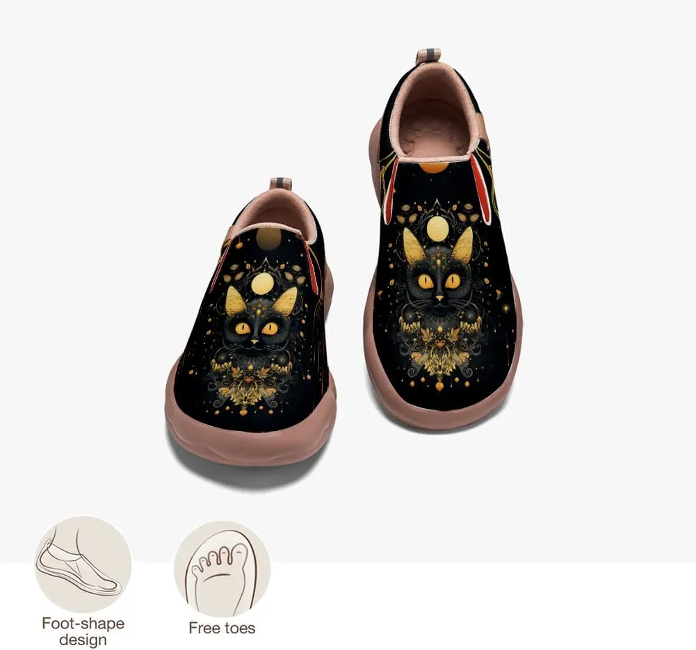 Onehorse Women's Walking Shoes Travel Slip-Ons Casual Loafers Halloween Dreamy Style Sneakers