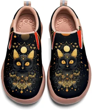 Onehorse Women's Walking Shoes Travel Slip-Ons Casual Loafers Halloween Dreamy Style Sneakers