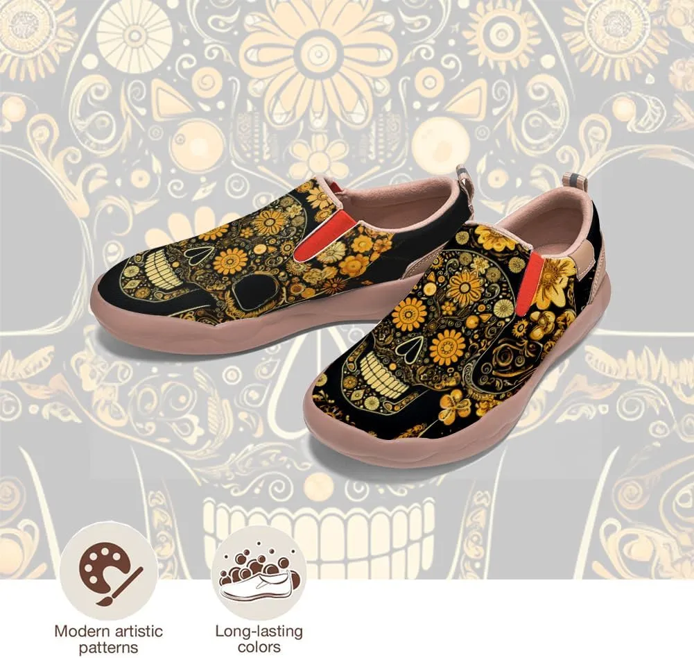 Onehorse Women's Walking Shoes Travel Slip-Ons Casual Loafers Halloween Dreamy Style Sneakers