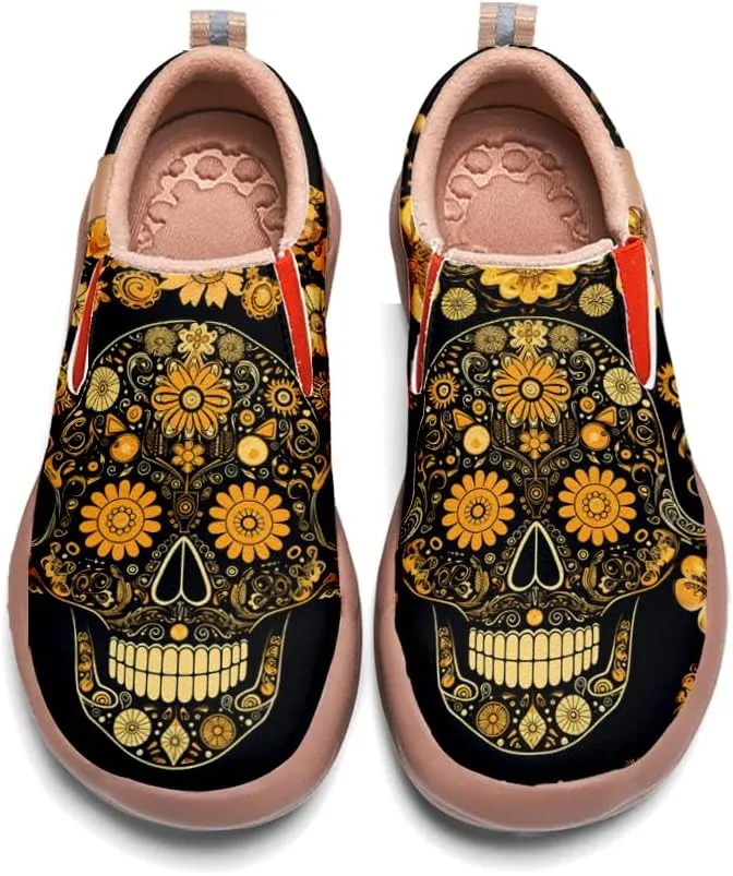 Onehorse Women's Walking Shoes Travel Slip-Ons Casual Loafers Halloween Dreamy Style Sneakers