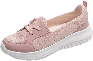 Running Shoes for Women Boots Casual Shoes Slip On White Platform Sneakers Sneakers Walking Memory Foam Athletic Black Tennis Shoe White Loafers