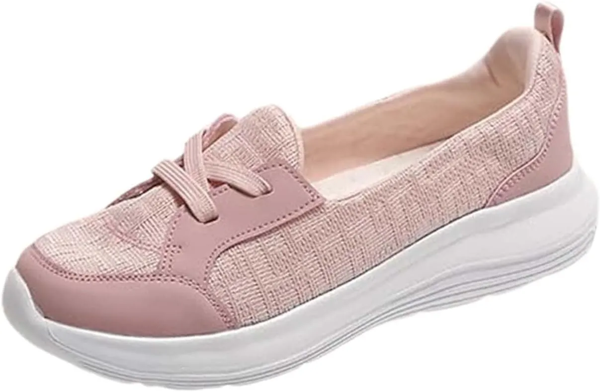Running Shoes for Women Boots Casual Shoes Slip On White Platform Sneakers Sneakers Walking Memory Foam Athletic Black Tennis Shoe White Loafers