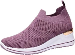 Running Shoes Women Casual Lace Up Nonslip Walking Shoes Womens Shoes Fall Women's Fashion Lace Up Sneakers
