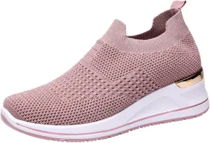 Running Shoes Women Casual Lace Up Nonslip Walking Shoes Womens Shoes Fall Women's Fashion Lace Up Sneakers