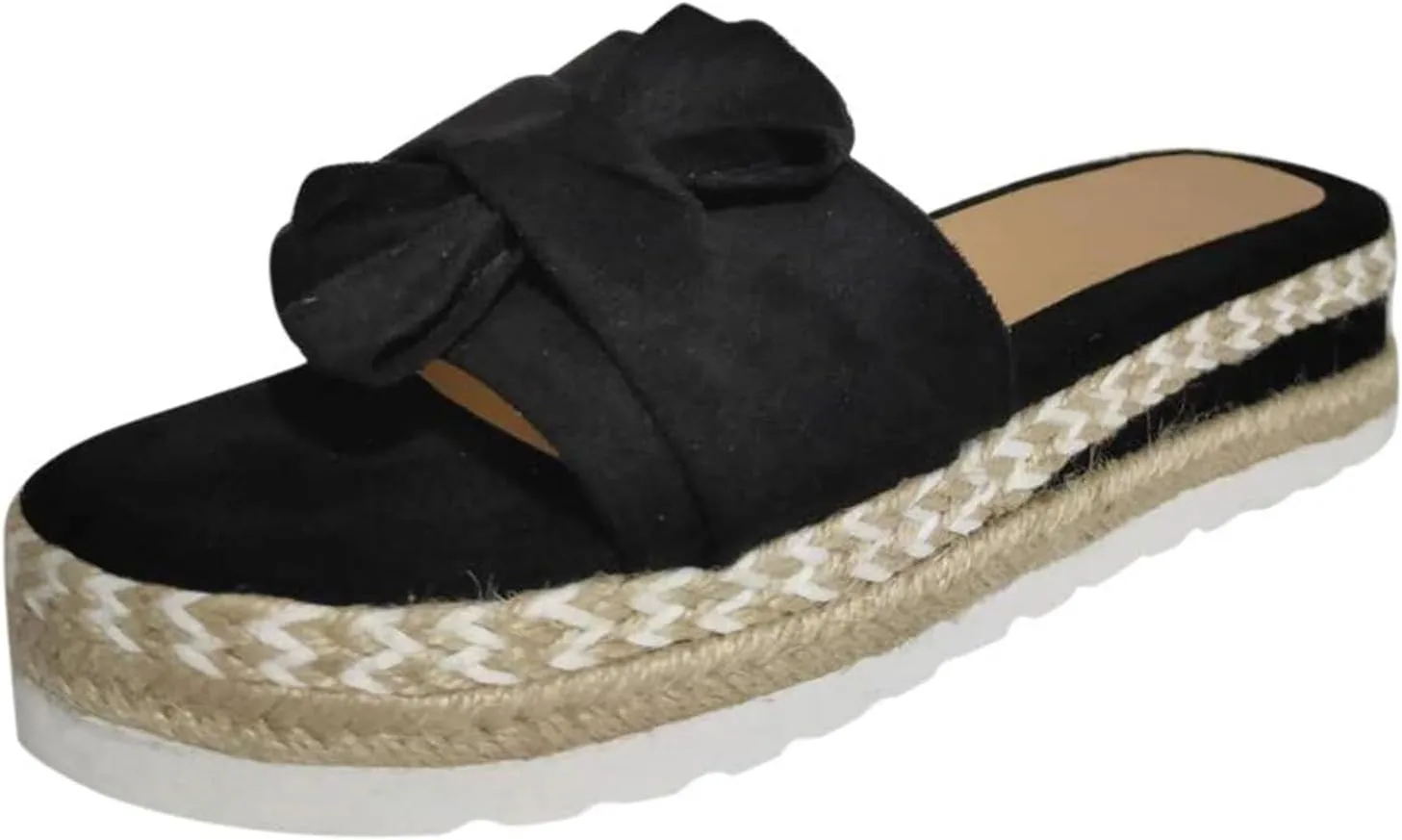 Sandals for Women Flat Cute Slip On Flip Flops Casual Bowknot Slides Slippers Comfortable Beach Travel Shoes 2025 Fashion
