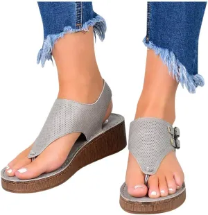 Sandals for Women Low Heel,Fashion Chunky Heel Sandal Fish Mouth Wedding Pumps with Buckle Ankle Strap Evening Party Shoes