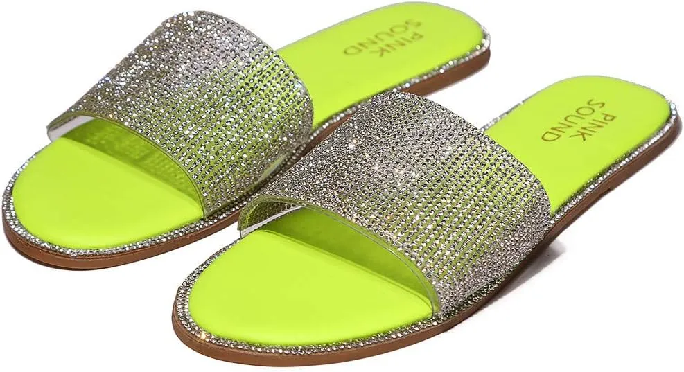 Sandals for Women Platform,2020 Crystal Comfy Platform Sandal Summer Beach Travel Shoes Sandal Ladies Flip Flops