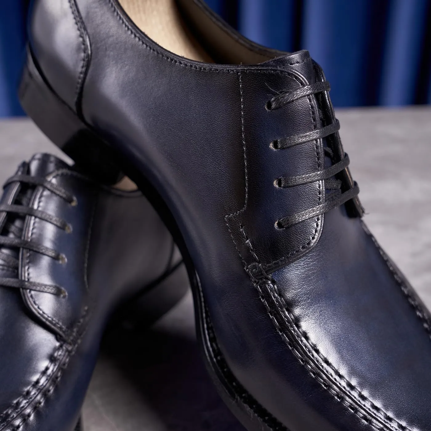 Santimon Men's Oxfords Leather Formal Dress Derby Shoes Fashion Casual Wedding Business Tuxedo Shoes for Men