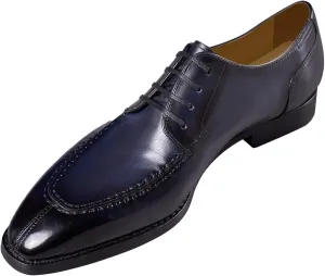 Santimon Men's Oxfords Leather Formal Dress Derby Shoes Fashion Casual Wedding Business Tuxedo Shoes for Men