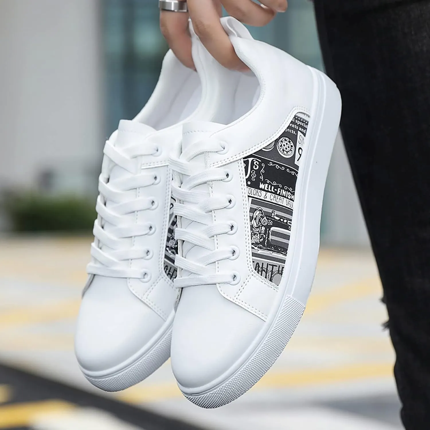 SBGMoSJ Plantar Fasciitis Shoes Women Slip Ons Wide Black Slip On Tennis Shoes Ladies Black Shoes Women Dressy Comfort Wedges Open Toe Women Sneakers Size 9 Wide Slip On Tennis Shoes Women Size 11