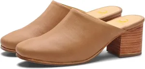 SHODENSE Women Comfortable Chunky Block Heel Mules Closed Round Toe Slip On Backless Loafers Shoes 2" Mid Stacked Heeled Sandals Clogs Thick Heels Slide Slippers Daily Casual Slip-on Booties 4-11 M US