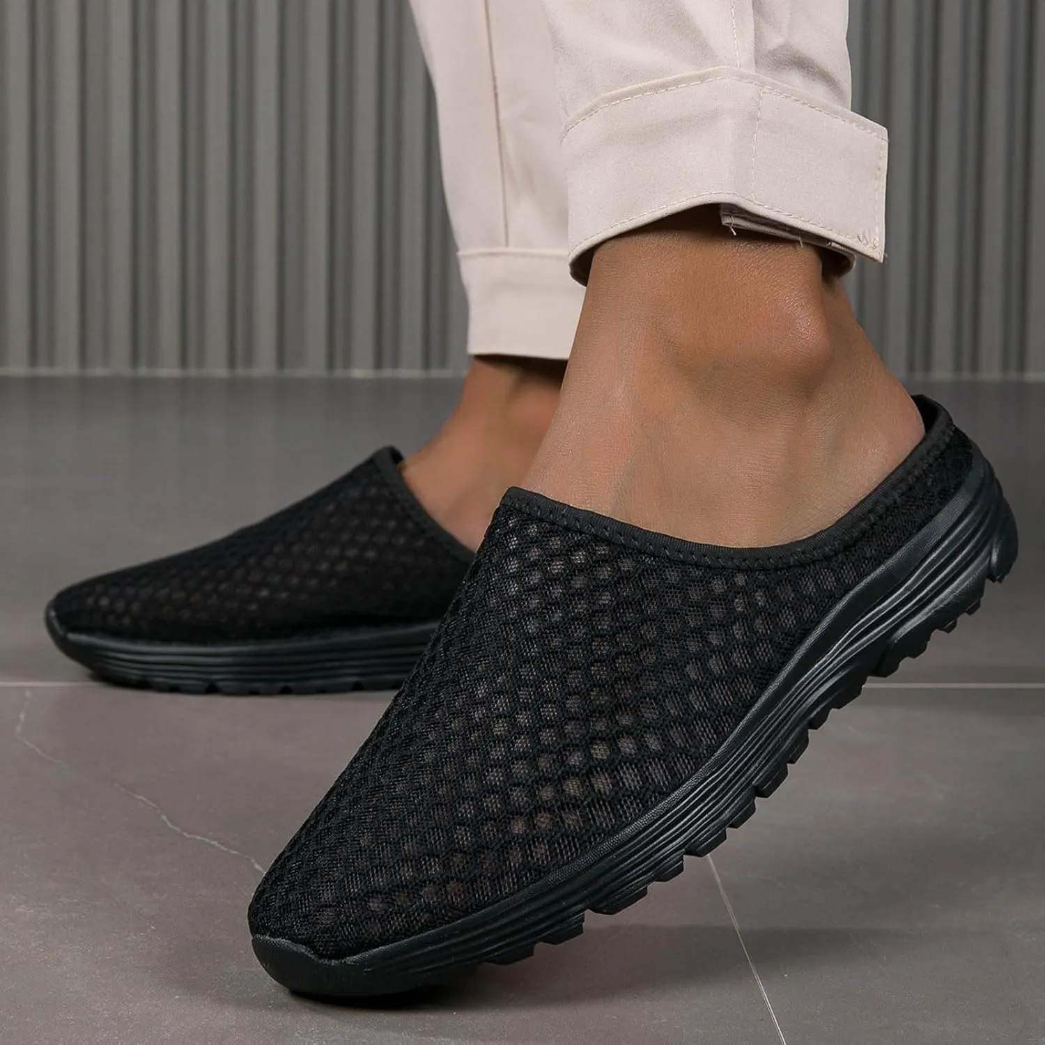 Shoes for Men Tennis Trainer Tennis Shoes for Mens White Sneakers Mens Slip on Walking Shoes Blade Tennis Shoes