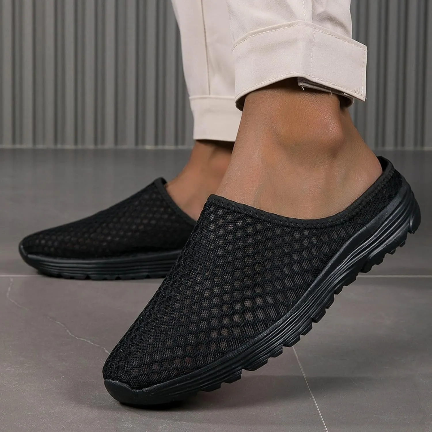 Shoes for Men Tennis Trainer Tennis Shoes for Mens White Sneakers Mens Slip on Walking Shoes Blade Tennis Shoes