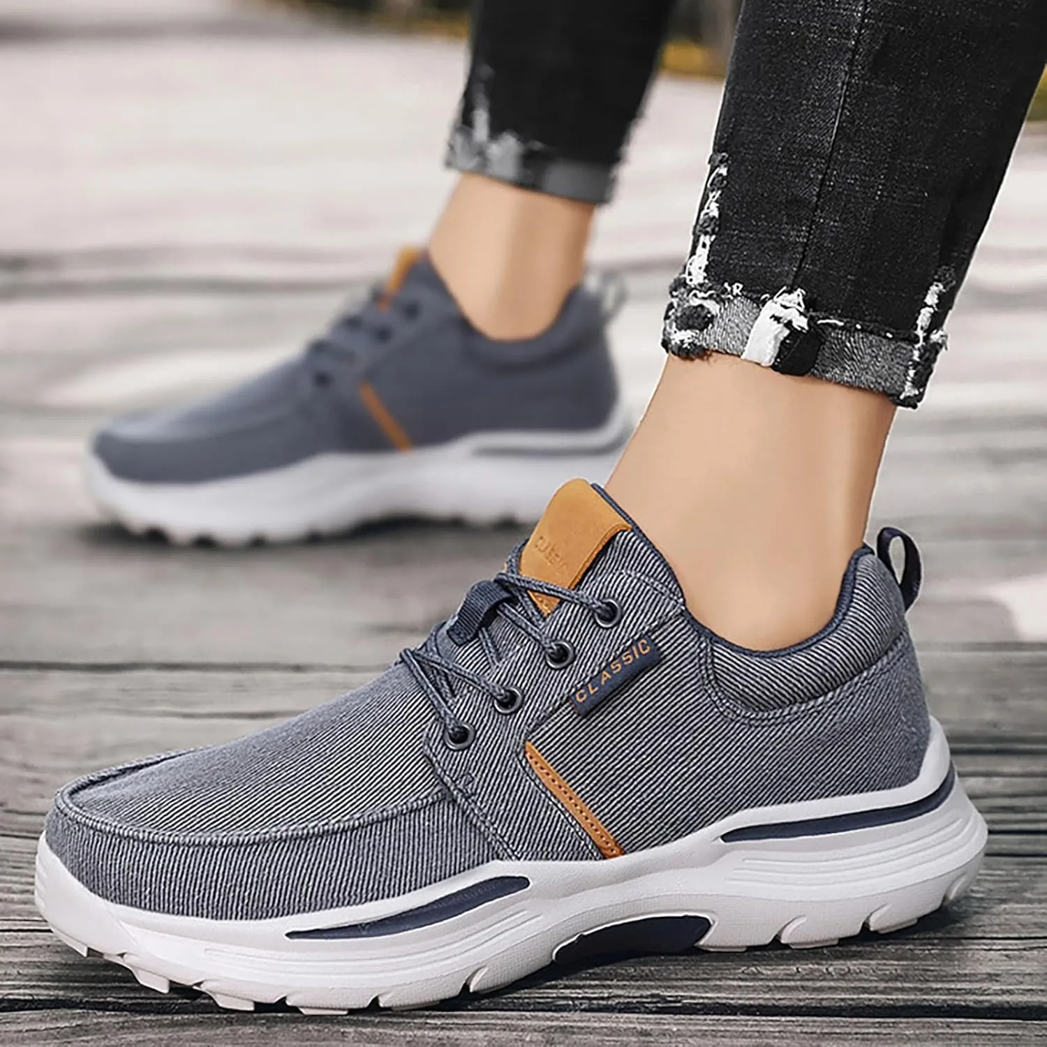 Slip On Shoes Women High Top Business Casual Shoes Women Shoes Sneakers Running Fashion Sneakers Tennis Walking Black Tennis Shoe Casual Loafers