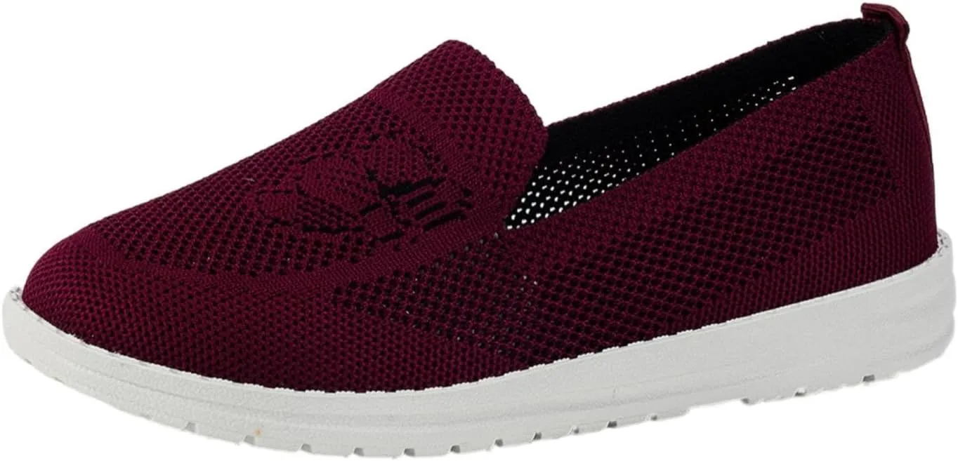 Slip On Walking Shoes for Women Size 5.5 Women's Wide Width Slip Resistant Athletic Work Shoes Sneakers Women Trendy Fashion Womens High Tops Sneakers Slip Resistant Women's Black Work Shoes Size 9