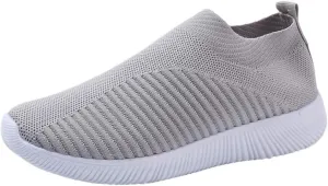 Sneakers for Women Running Shoes Slip On Casual Womens Running Shoes Wide Feet Dress Casual Shoes Platform Sneakers Platform Tennis Shoe White Loafers