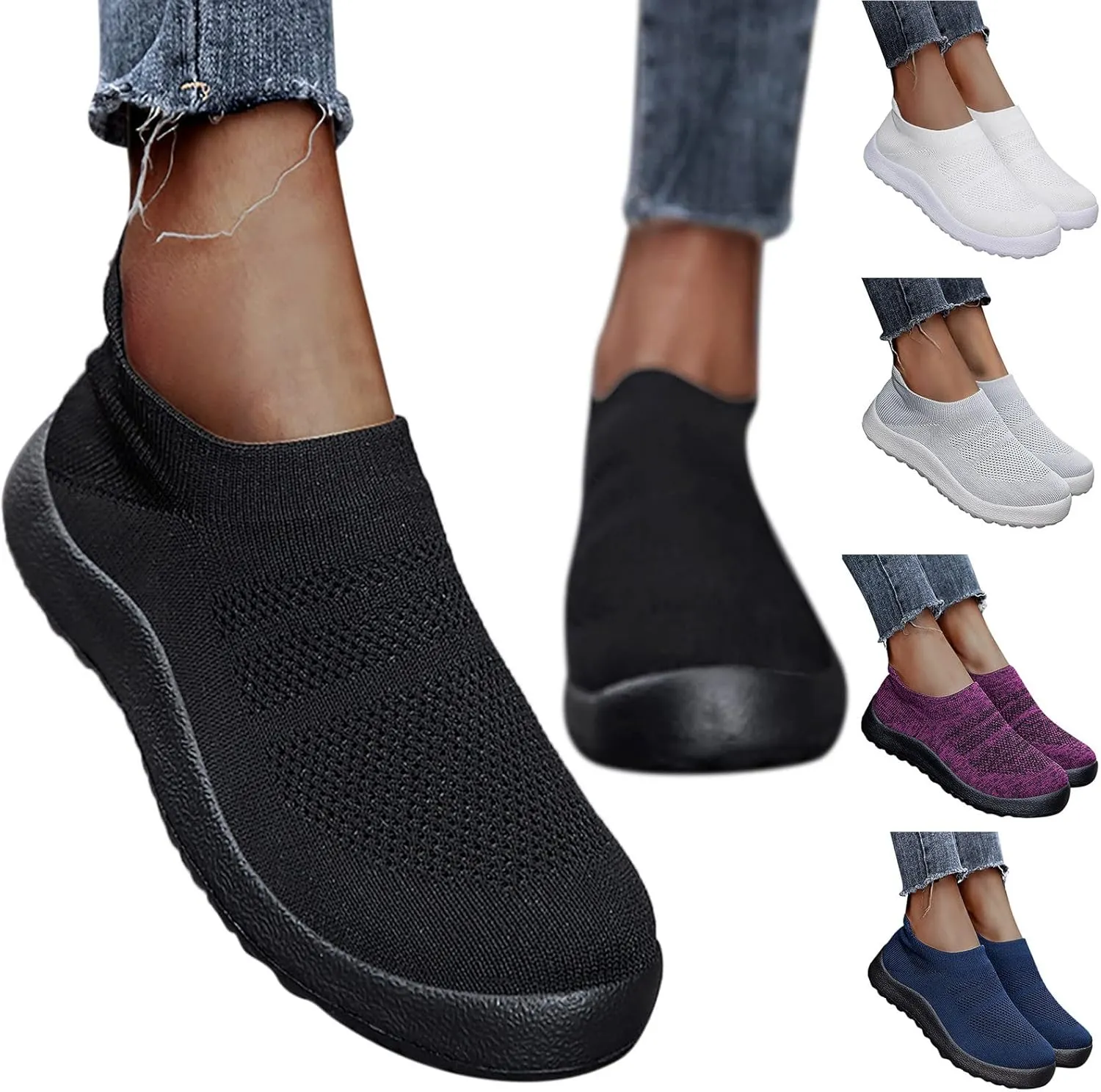 Sneakers for Women Walking Shoes Non Slip Lightweight Womens Running Shoes Winter Men Casual Dress Shoes Walking Sneakers Tennis Shoe Loafers Shoe