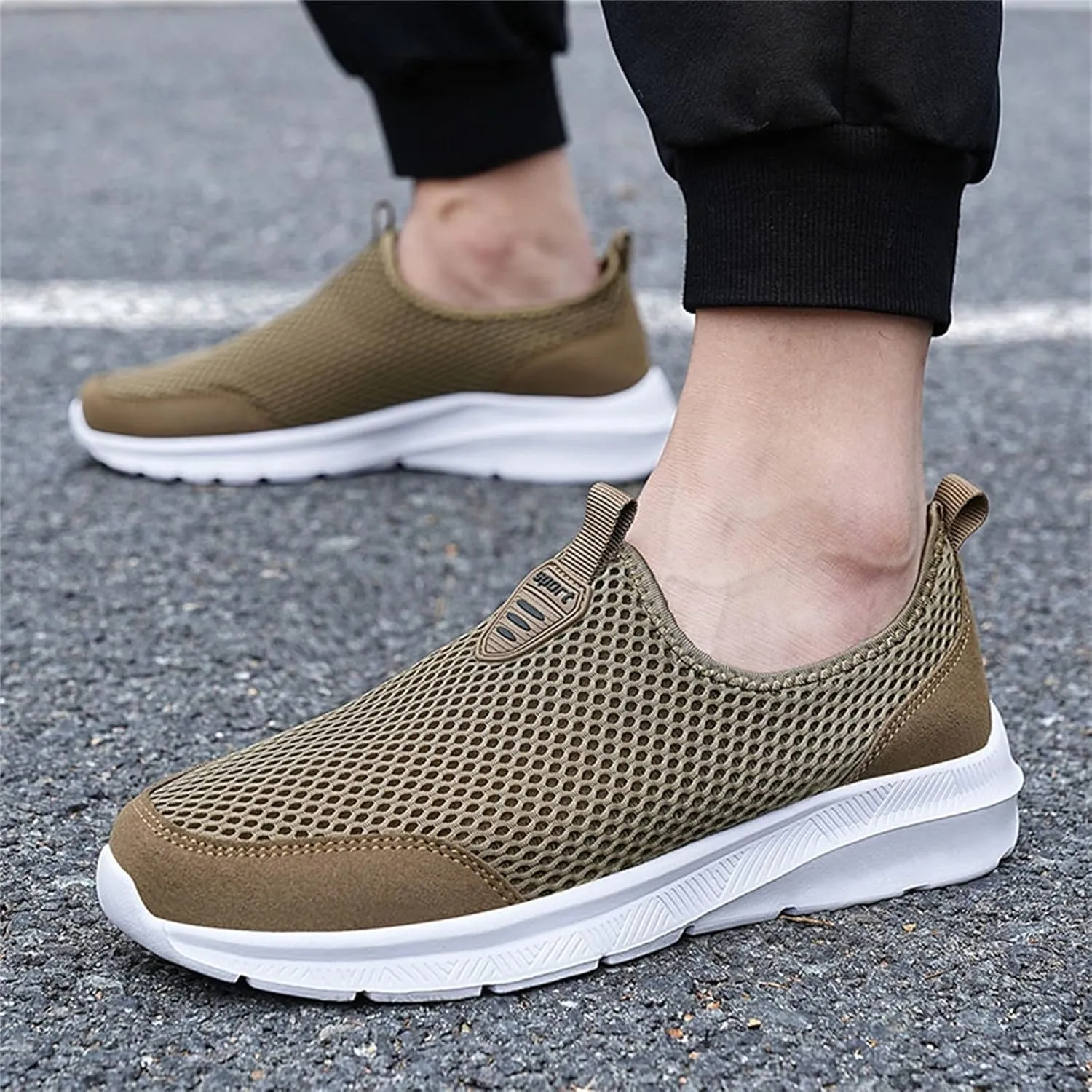 Tennis Shoes Womens Mesh Breathable Dressy Casual Shoes Platform Sneakers Slip On Walking Blade Tennis Steel Toe Tennis Shoe Loafers Dress Shoe