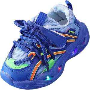 Toddler Kids Led Light Up Trainers Flashing Shoes Toddler Baby Children Athletic Shoes Luminous Sneakers Boots