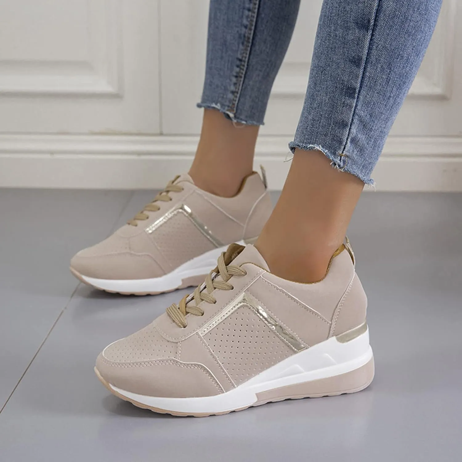 Trainers for Women Arch Support Road Running Shoes Womens Lightweight Breathable Sneakers Gym Fitness Jogging Walking