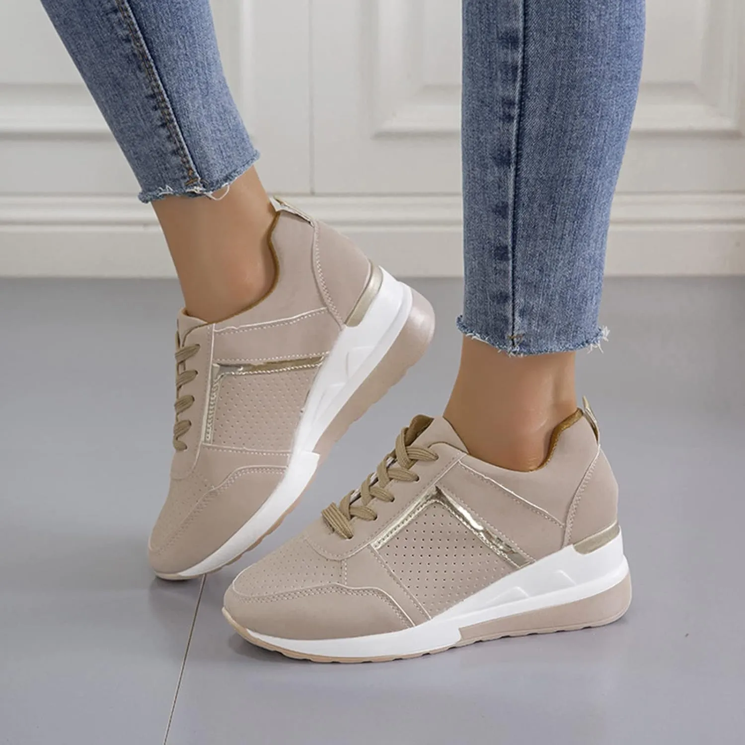 Trainers for Women Arch Support Road Running Shoes Womens Lightweight Breathable Sneakers Gym Fitness Jogging Walking