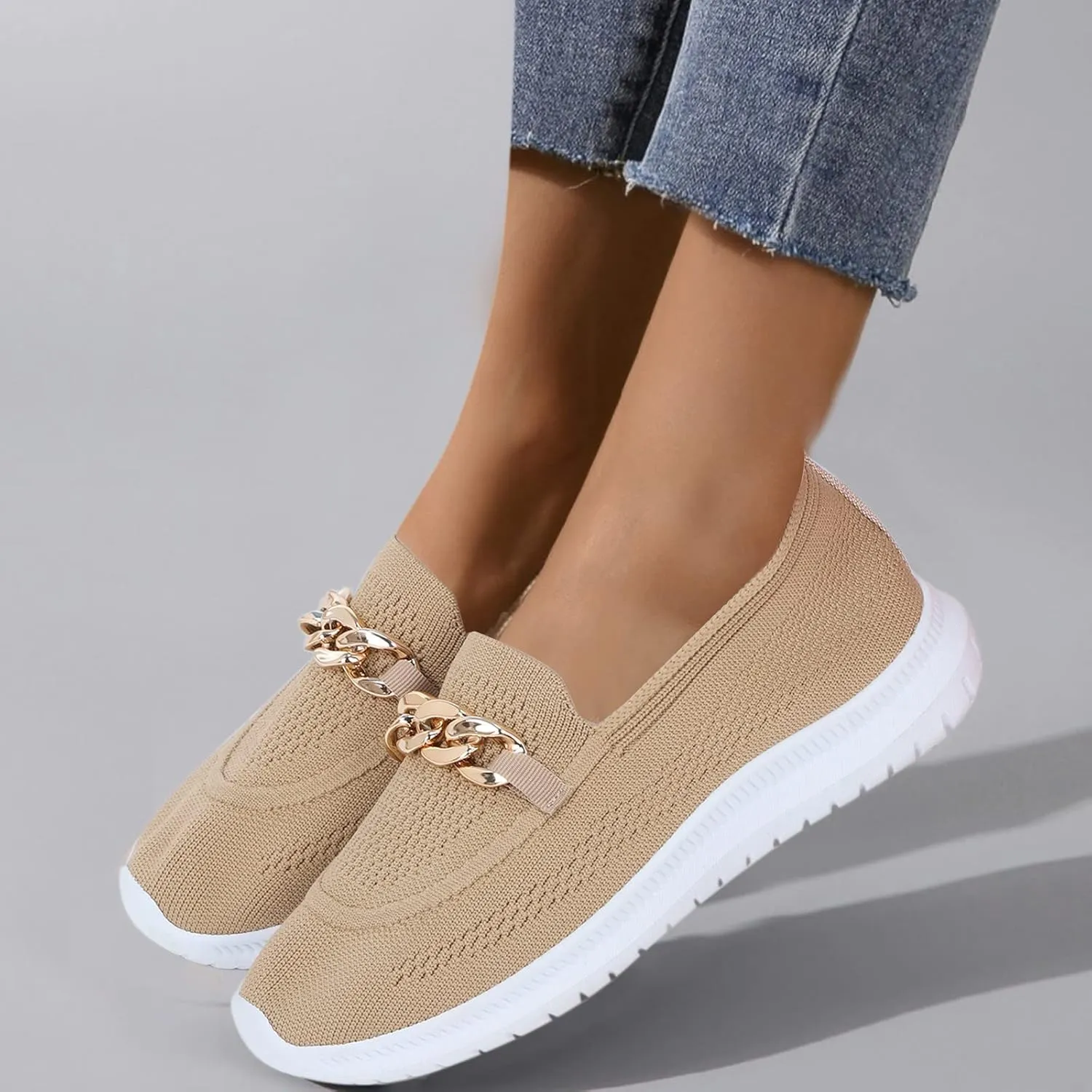 Trainers for Women, Casual Breathable Orthopedic Sneakers Womens Lightweight Walking Running Lace Up Shoes