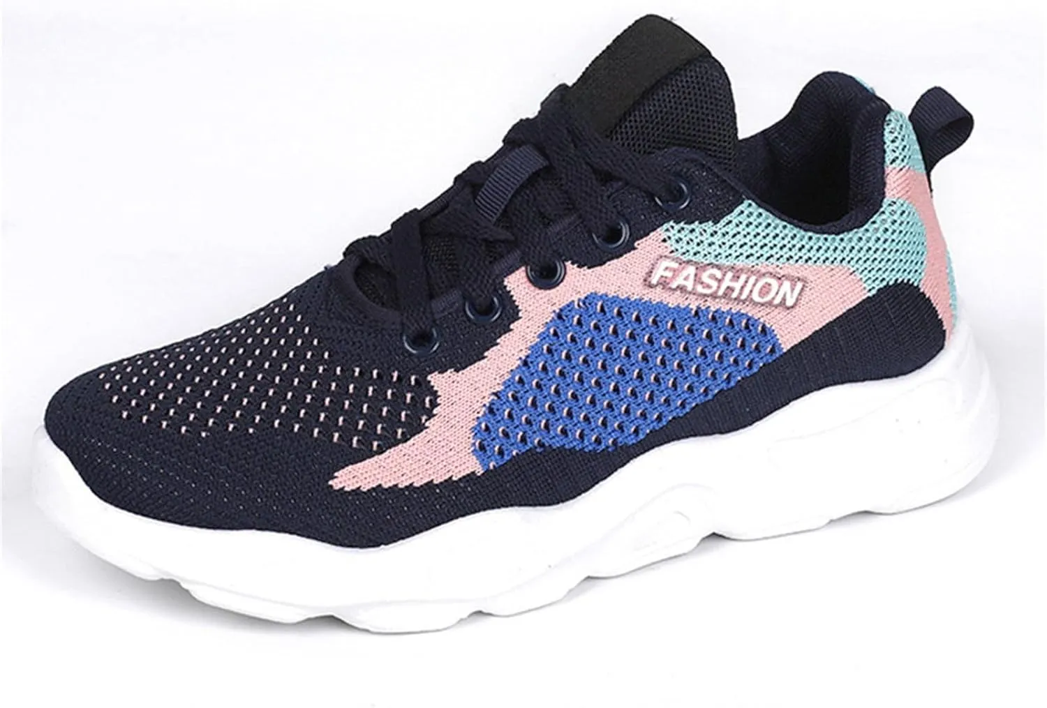Trainers Women, Running Shoes Sport Casual Air Cushion Sneakers Low Top Footwear Waking Fitness Lace up