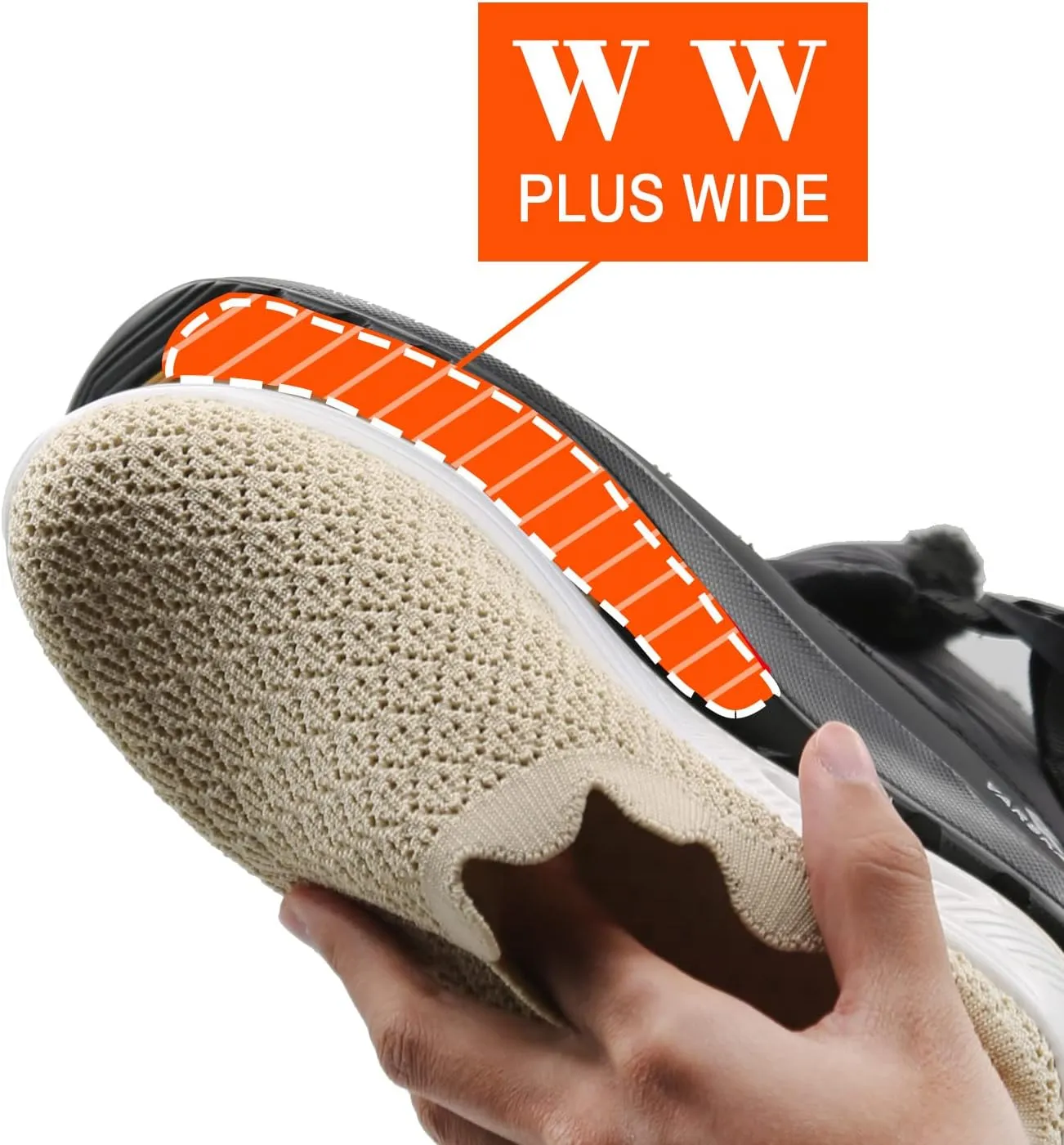 VARSKARC Women's Classic Waterproof Snow Boots Winter Boots Non-Slip Hiking Boots