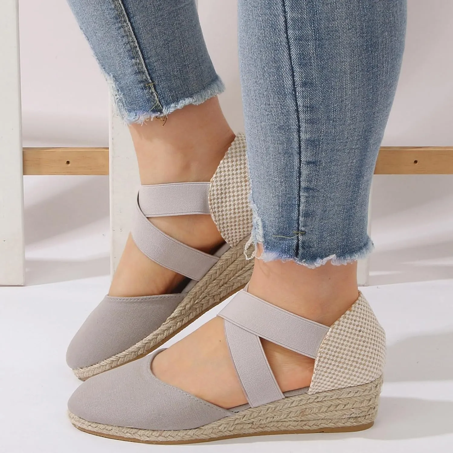 Wedge Sandals Open Toe Flatform Wedge Casual Sandal Vacation Sandals for Women Women’s Low Wedges Platform Sandals