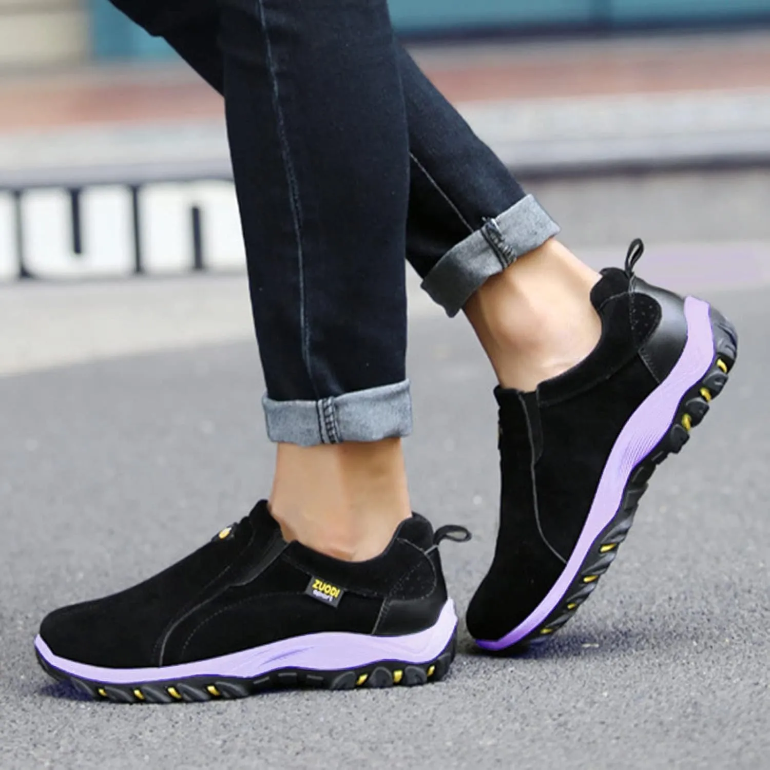 White Sneakers for Women Black Slip On Tennis Shoes Ladies Women's Black Tennis Shoes Size 8.5 Womens Fashion Sneakers 2023 Retro Zapatillas Blancas Para Mujer De Tacon Bajitos