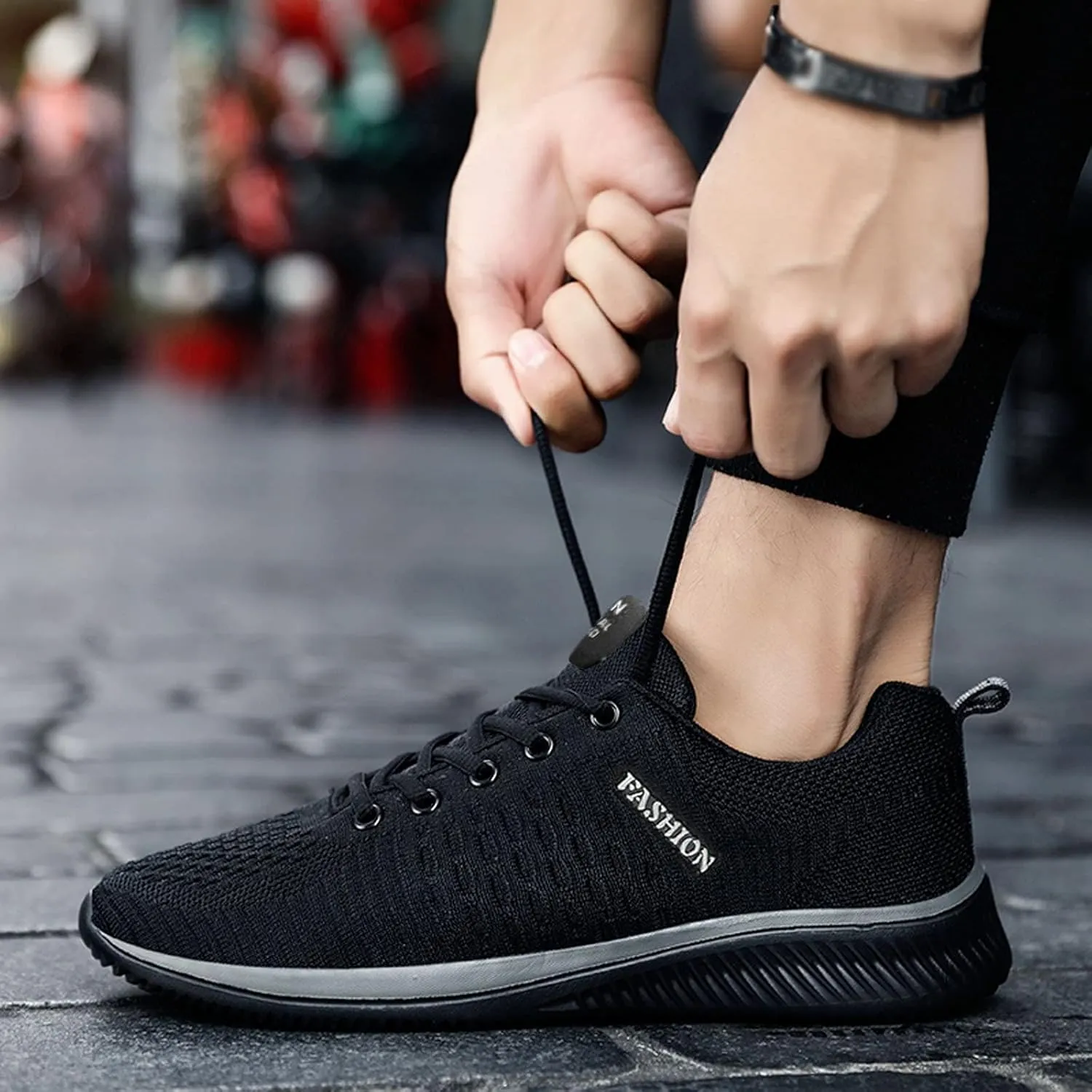 Women Lightweight Walking Shoes Ladies Lace Up Sneakers Mesh Breathable Running Trainers Low Top Athletic Gym