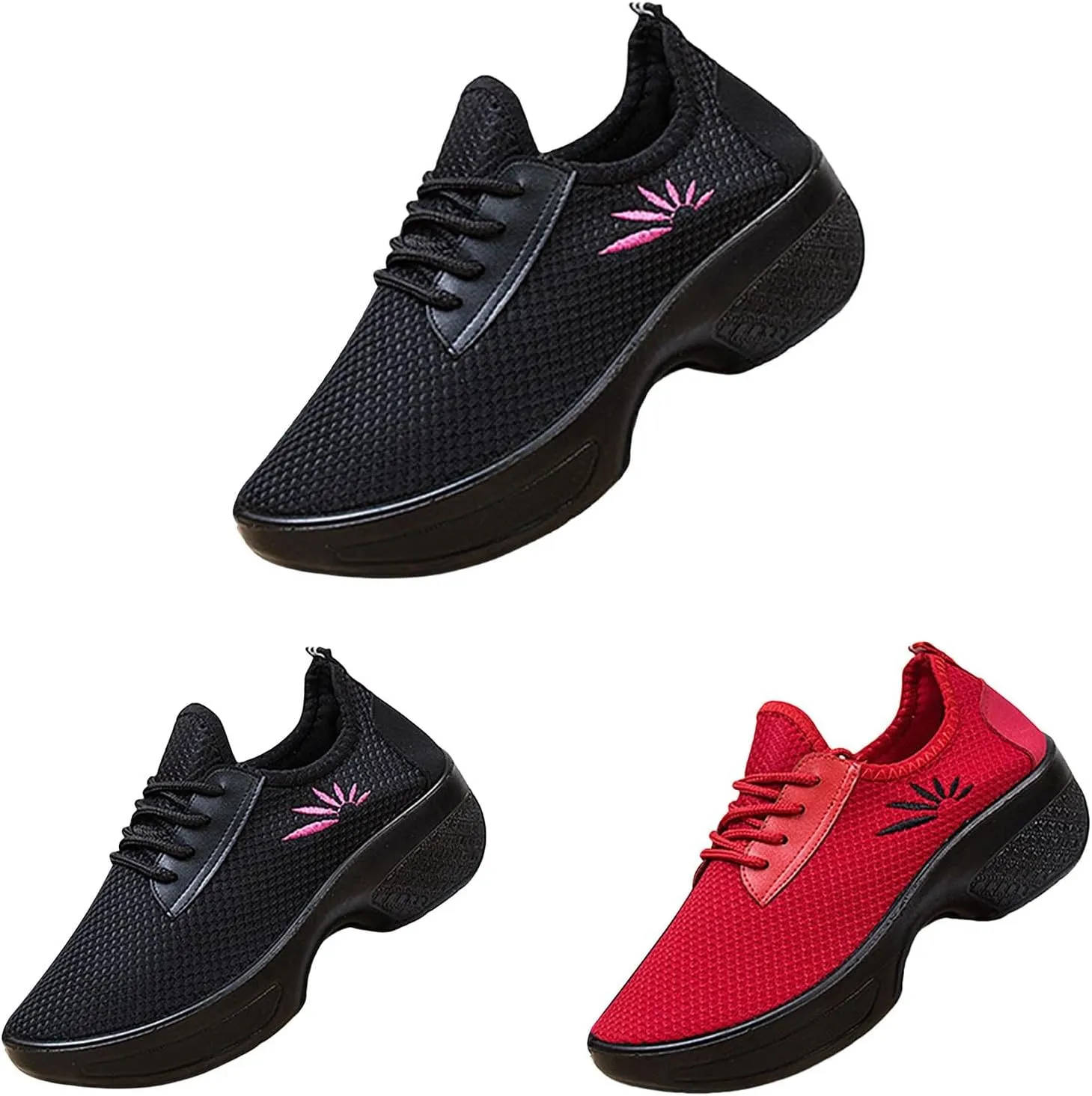 Women Orthopedic Trainers Women Athletic Running Air Cushion Gym Sports Sneakers Jogging Walking Womens Black Shoes