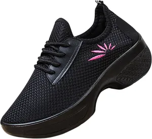 Women Orthopedic Trainers Women Athletic Running Air Cushion Gym Sports Sneakers Jogging Walking Womens Black Shoes