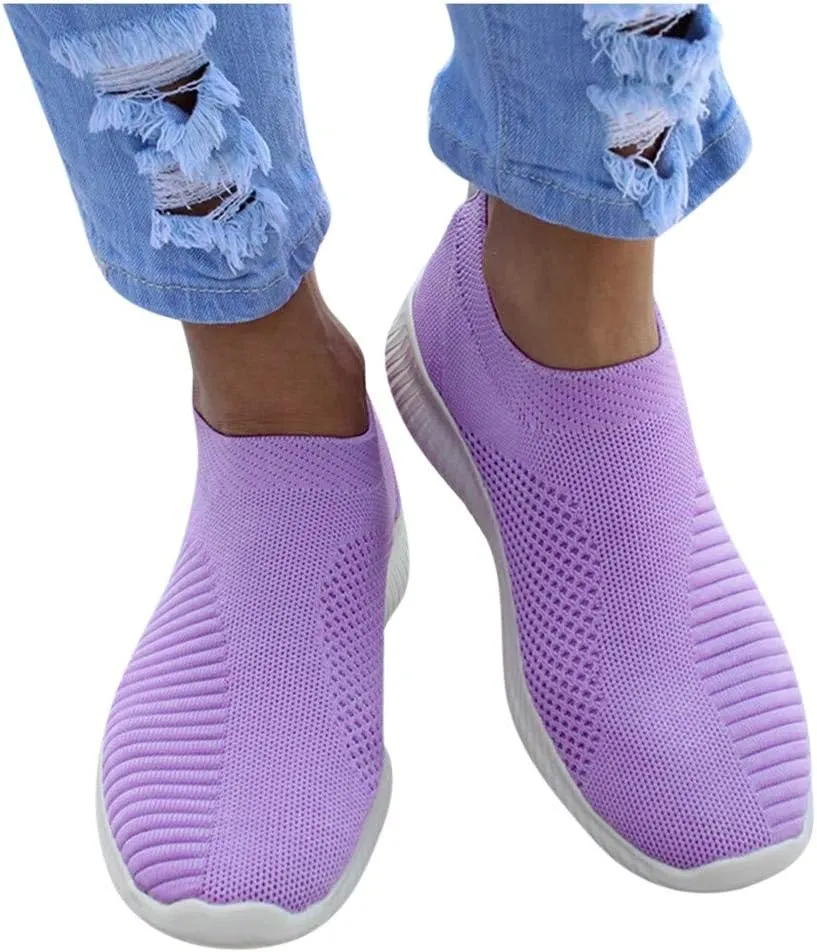 Women Running Shoes Lightweight Tennis Shoes Non Slip Slip On Shoes Women Cute Men Shoes Casual Brown Sneakers Black Tennis Shoe Trainers Shoe