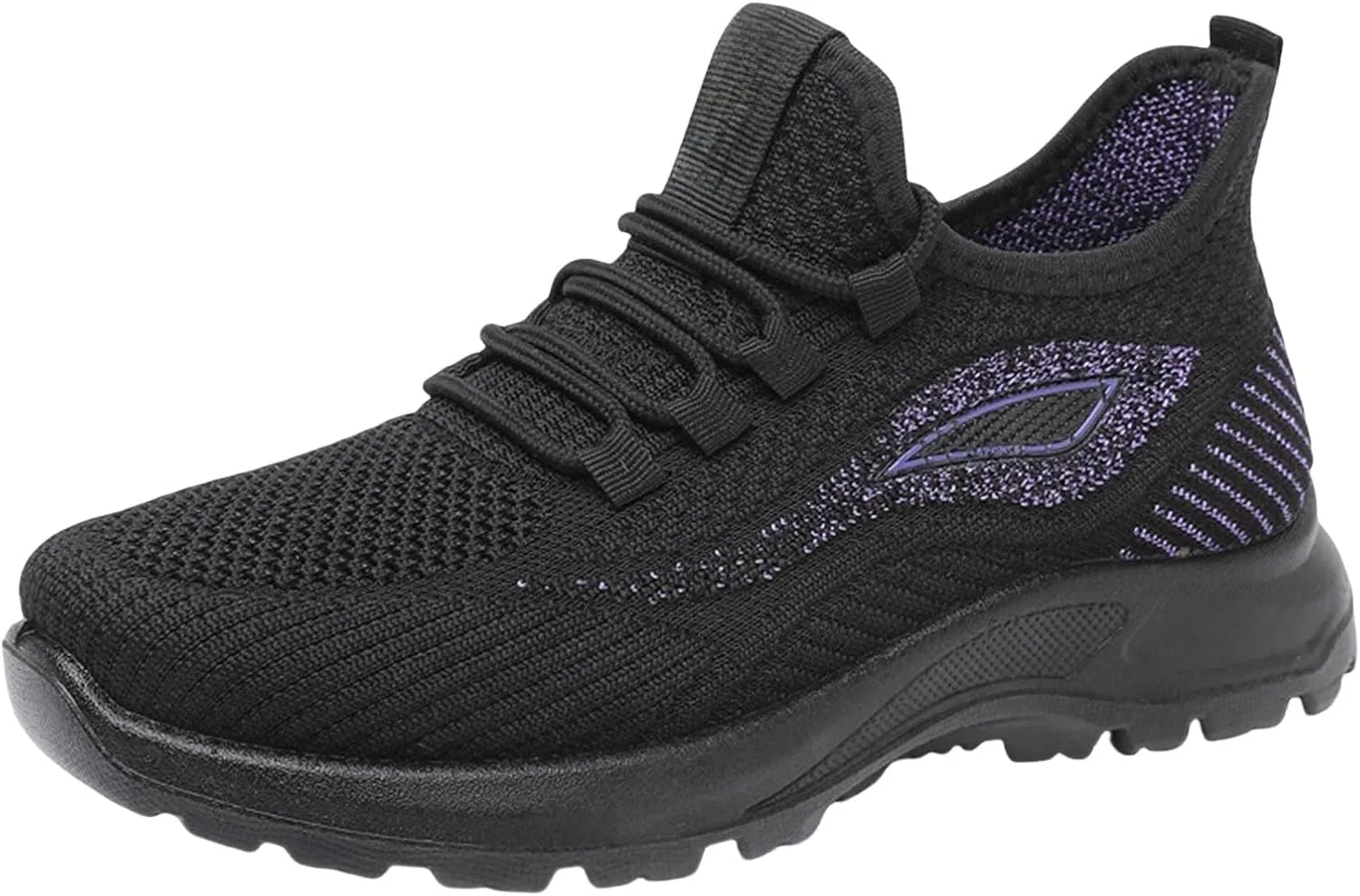 Women Running Shoes Slip-on Walking Sneakers Lightweight Breathable Tennis Trainers