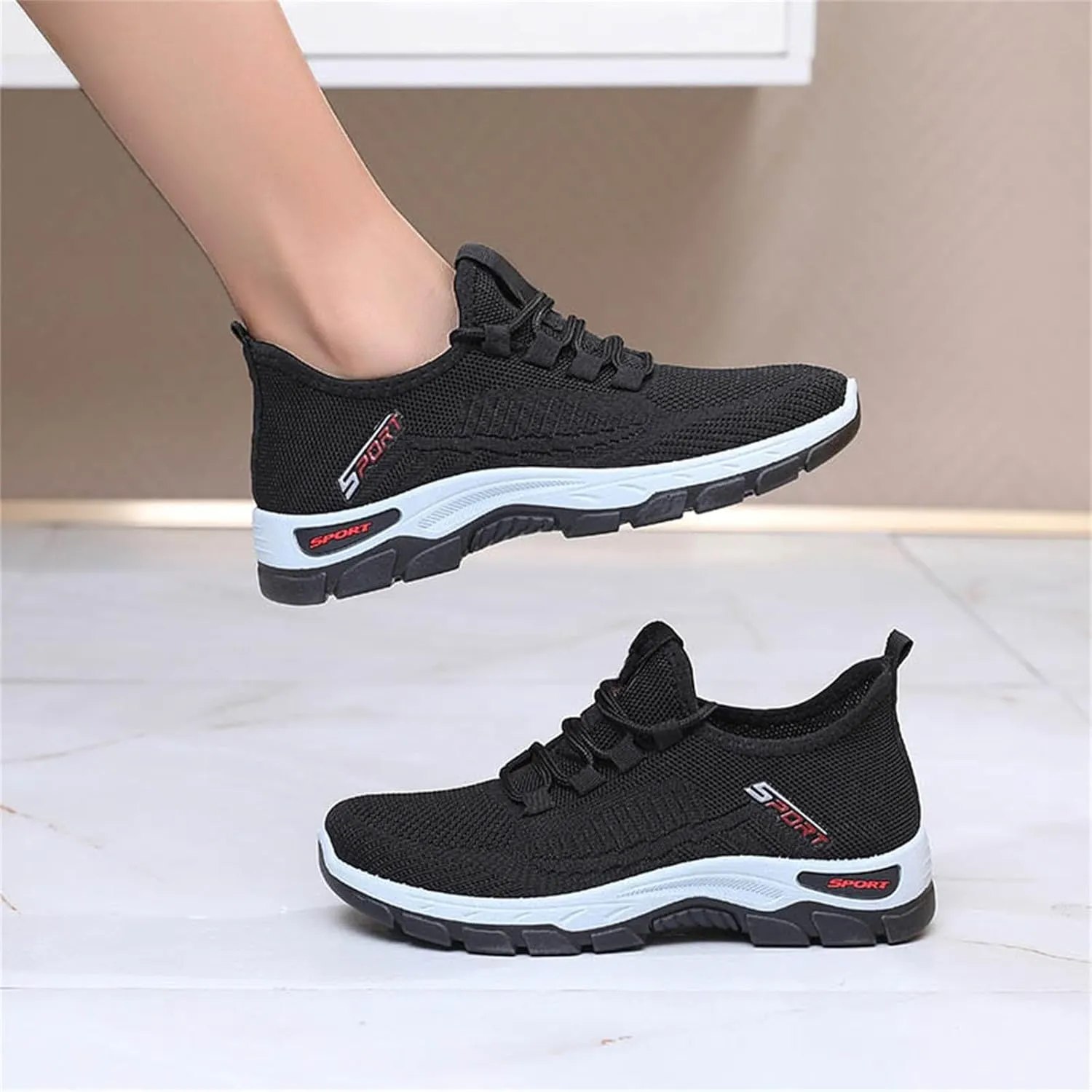 Women Running Sneakers Athletic Breathable Gym Trail Sport Trainers Ladies Running Tennis Shoes