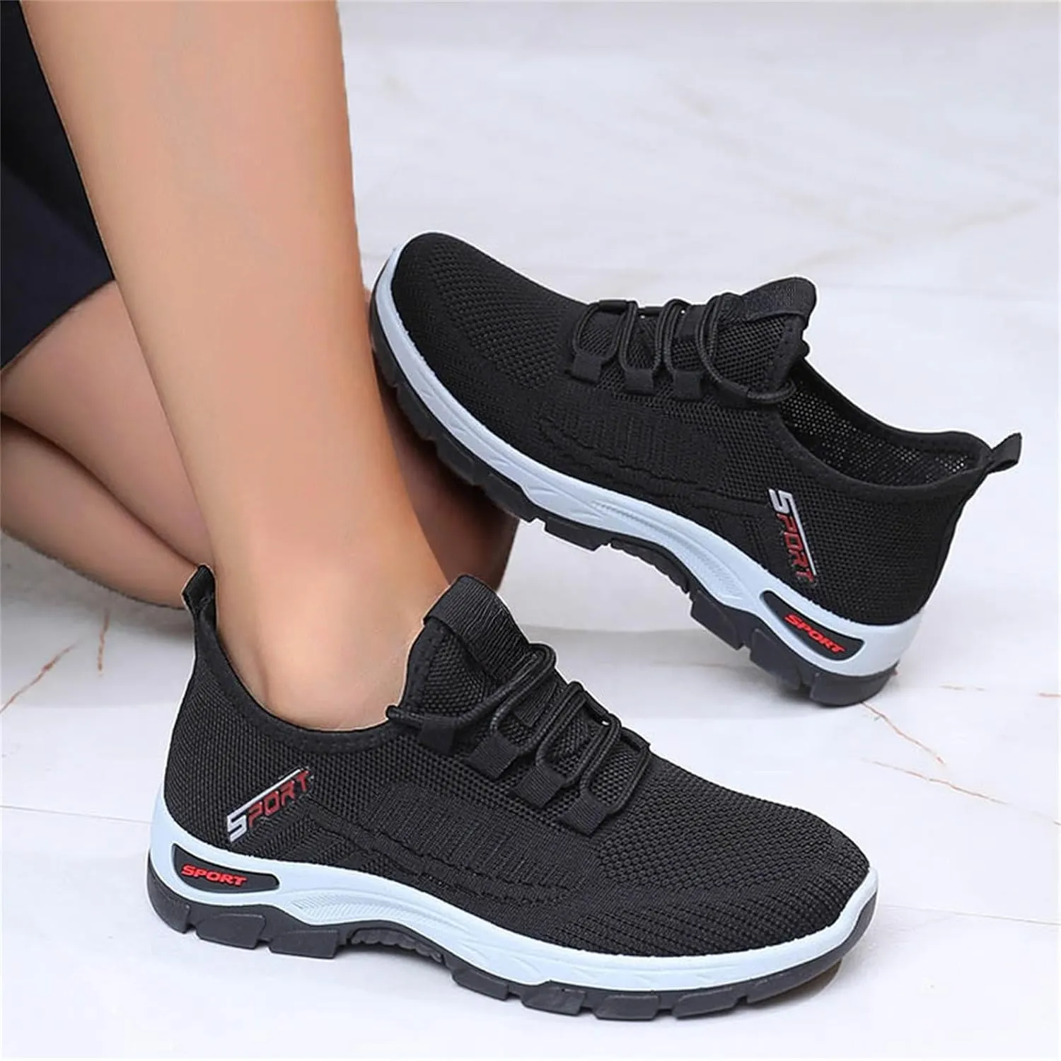 Women Running Sneakers Athletic Breathable Gym Trail Sport Trainers Ladies Running Tennis Shoes