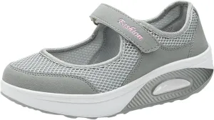 Women Slip-On Breathable Shoes Summer Sport Sandals Lightweight Walking Trainers Casual Athletic Jogging Sneakers