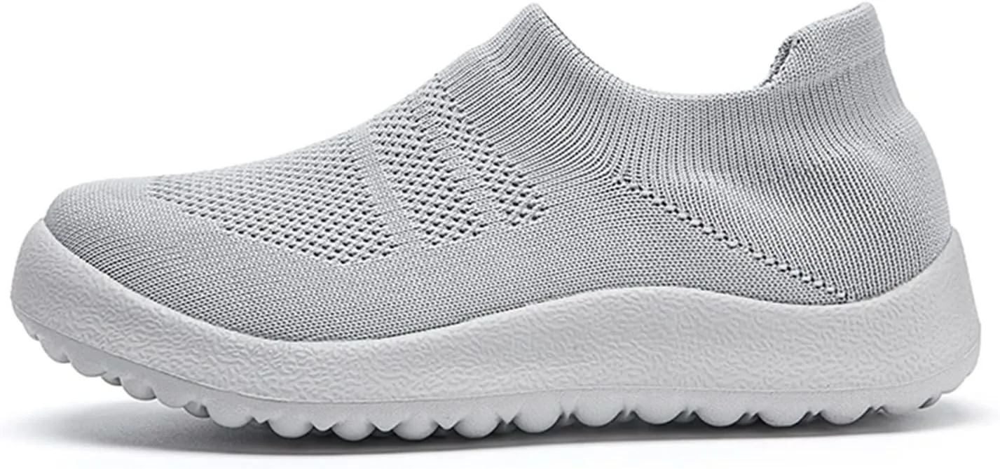 Women Slip On Trainers Running Walking Shoes Sports Sneakers Tennis Jogging Gym Workout Mesh Breathable